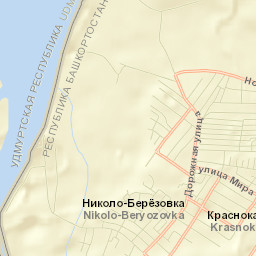 Nikolo-Berëzovka Street Map
