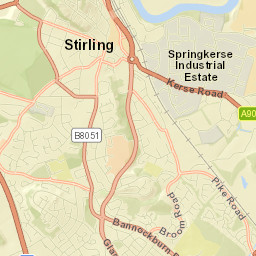 Millhall Road, Stirling FK7 7LD, UK Street Map