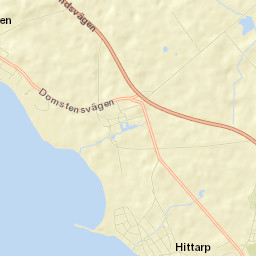 Hittarp Street Map