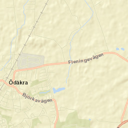 Ödåkra Street Map