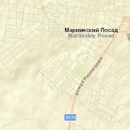 Mariinskiy Posad Street Map