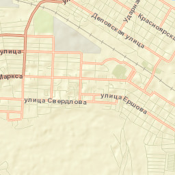 Ishim Street Map