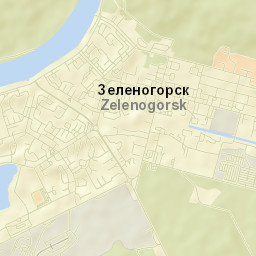 Zelenogorsk Street Map