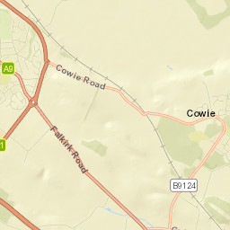 Cowie Street Map