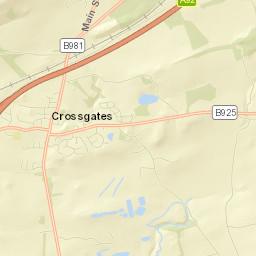 Crossgates Street Map