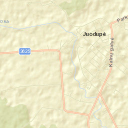 Juodupė Street Map