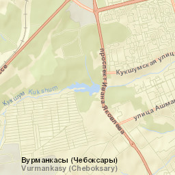 Cheboksarskiy Rayon Street Map