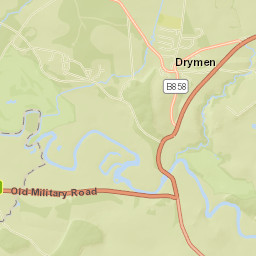 6 The Square, Drymen, Glasgow, Stirling Street Map