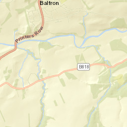 Balfron Street Map