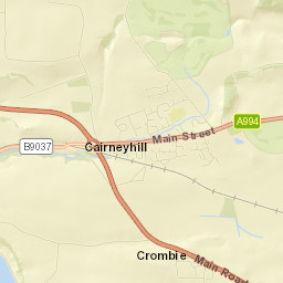 Cairneyhill Street Map