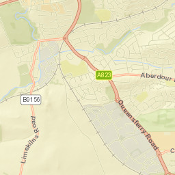 Dunfermline Street Map