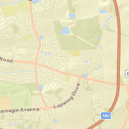 94 Allan Crescent, Dunfermline, Fife KY11, UK Street Map