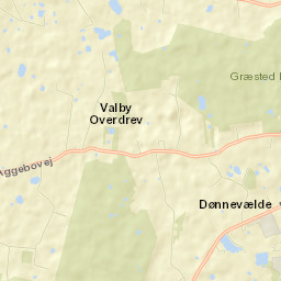 Gribskov Kommune Street Map