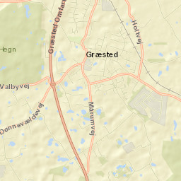 Græsted Street Map