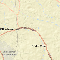 Billesholm Street Map