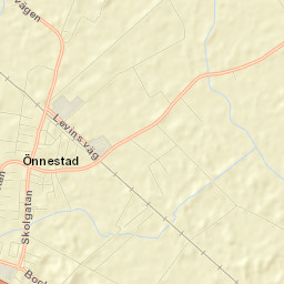 Önnestad Street Map