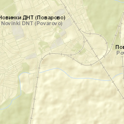 Povarovo Street Map
