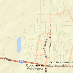 Vorotynets Street Map