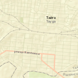 Tayga Street Map