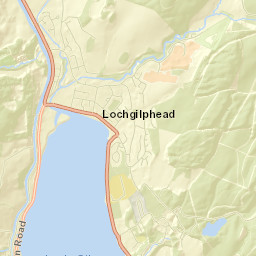 Glenburn Road, Lochgilphead, Argyll and Bute PA30, UK Street Map