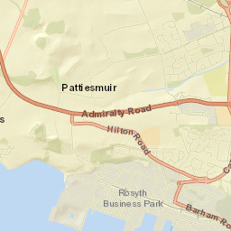 Rosyth Street Map
