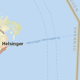 Helsingør Street Map