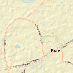 Påarp Street Map