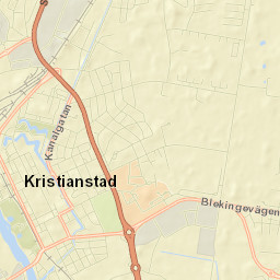 Kristianstad Street Map