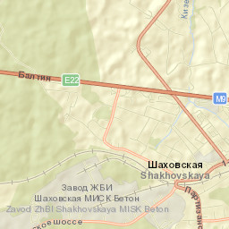 Shakhovskaya Street Map