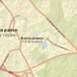 Volokolamsk Street Map