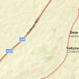 Verkh-Chebula Street Map