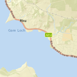 49 Gareloch Rd, Rhu, Argyll and Bute G84, UK Street Map