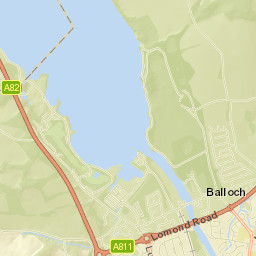 Upper Stoneymollan Road, Alexandria Street Map