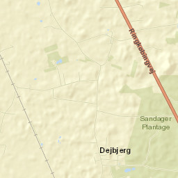 Ringkøbing-Skjern Kommune Street Map