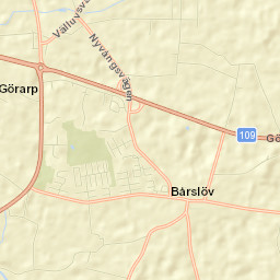 Bårslöv Street Map