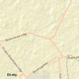 Ekeby Street Map