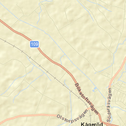 Kågeröd Street Map