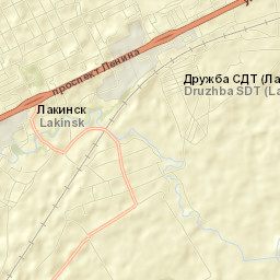 Lakinsk Street Map