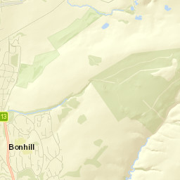 Bonhill Street Map