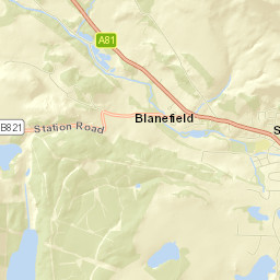 74 Glasgow Road, Blanefield, Stirling G63, UK Street Map