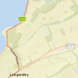 Longniddry Street Map