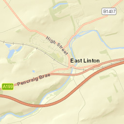 East Linton Street Map