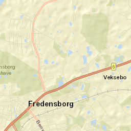 Fredensborg Street Map