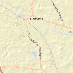 Gantofta Street Map