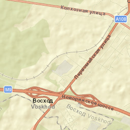 Novopetrovskoye Street Map