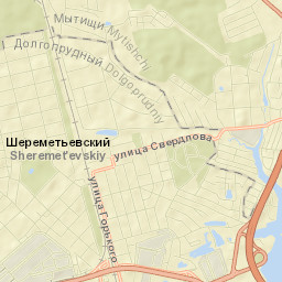 Sheremet’yevskiy Street Map