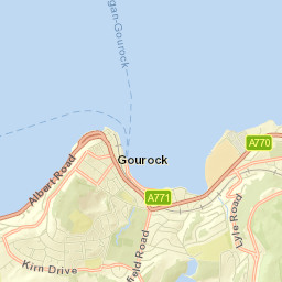 154 Lyle Road, Greenock, Inverclyde PA16 Street Map