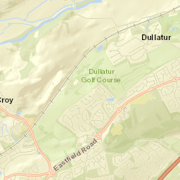 1 Hillside, Kilsyth, Croy, Glasgow, North Lanarkshire Street Map