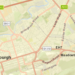 City of Edinburgh Street Map