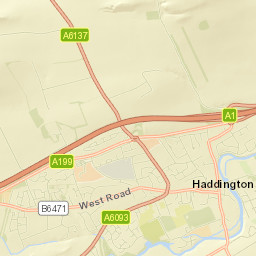 Haddington Street Map